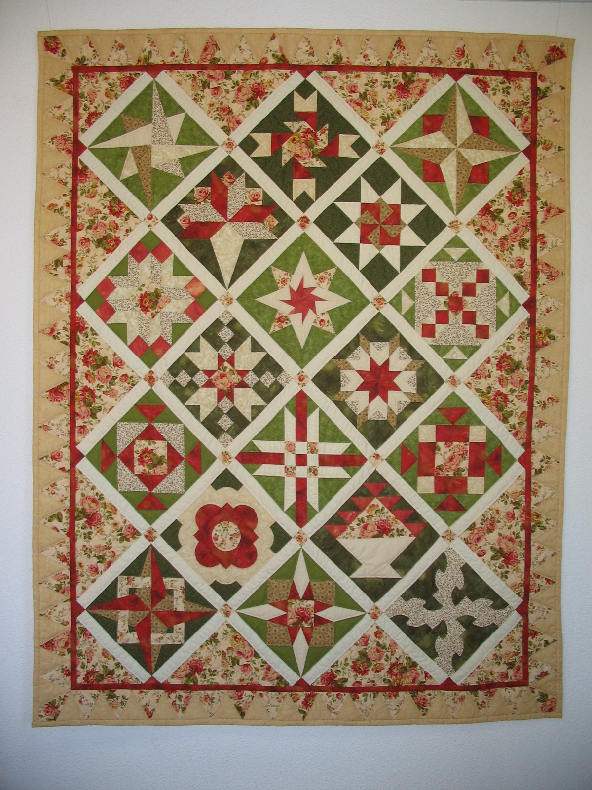 Patchwork Sampler Sophia van Tongeren